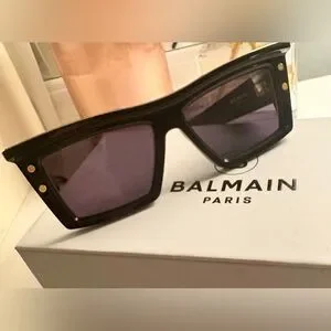 Balmain | Accessories | Balmain Bvii Akonis Nwt Blackgold  display picture 1